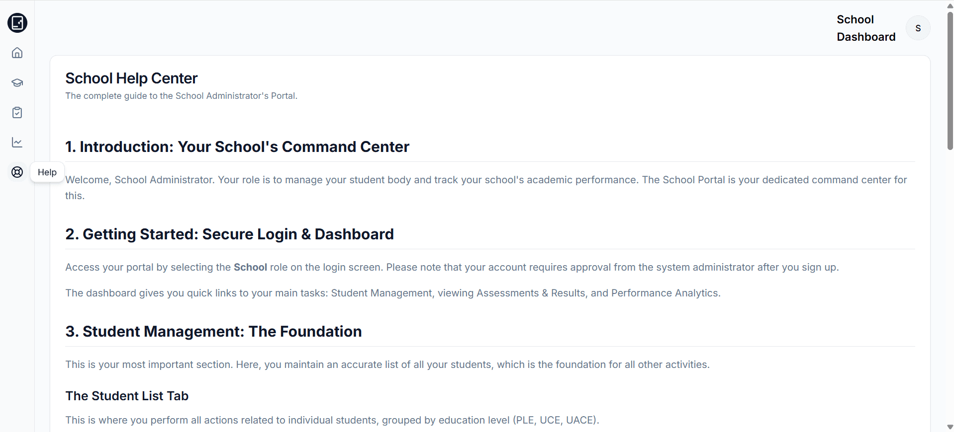 Matigo help and support centre showing account verification and onboarding guidance